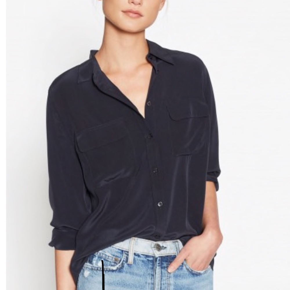 Equipment Slim Signature Silk Shirt